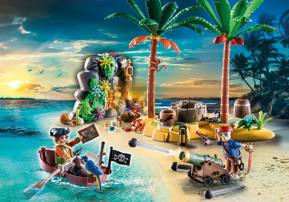 Playmobil Pirates 70962 - Il�t Des Pirates - Promo Pack - 2