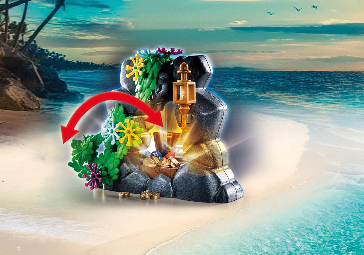 Playmobil Pirates 70962 - Il�t Des Pirates - Promo Pack - 6