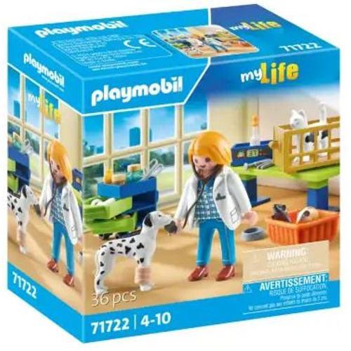 Playmobil My Life 71722 - Le Cabinet Vétérinaire