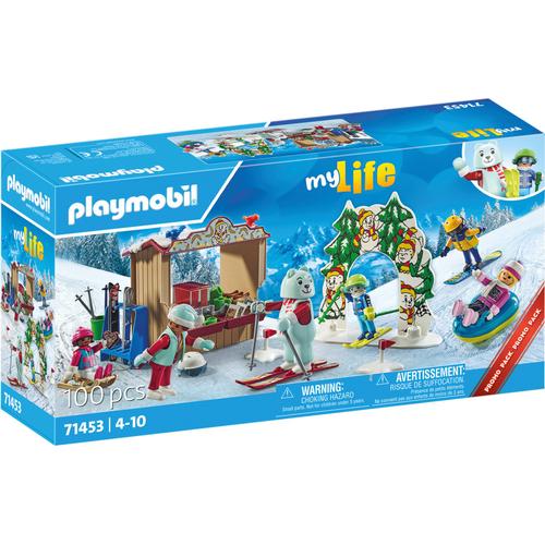 Playmobil My Life 71453 - Vacanciers Et Sports D'hiver - Promo Pack