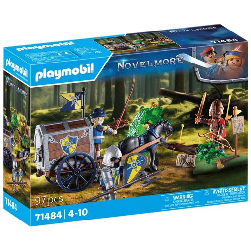 Playmobil Novelmore 71484 - Convoi De Novelmore Avec Bandit