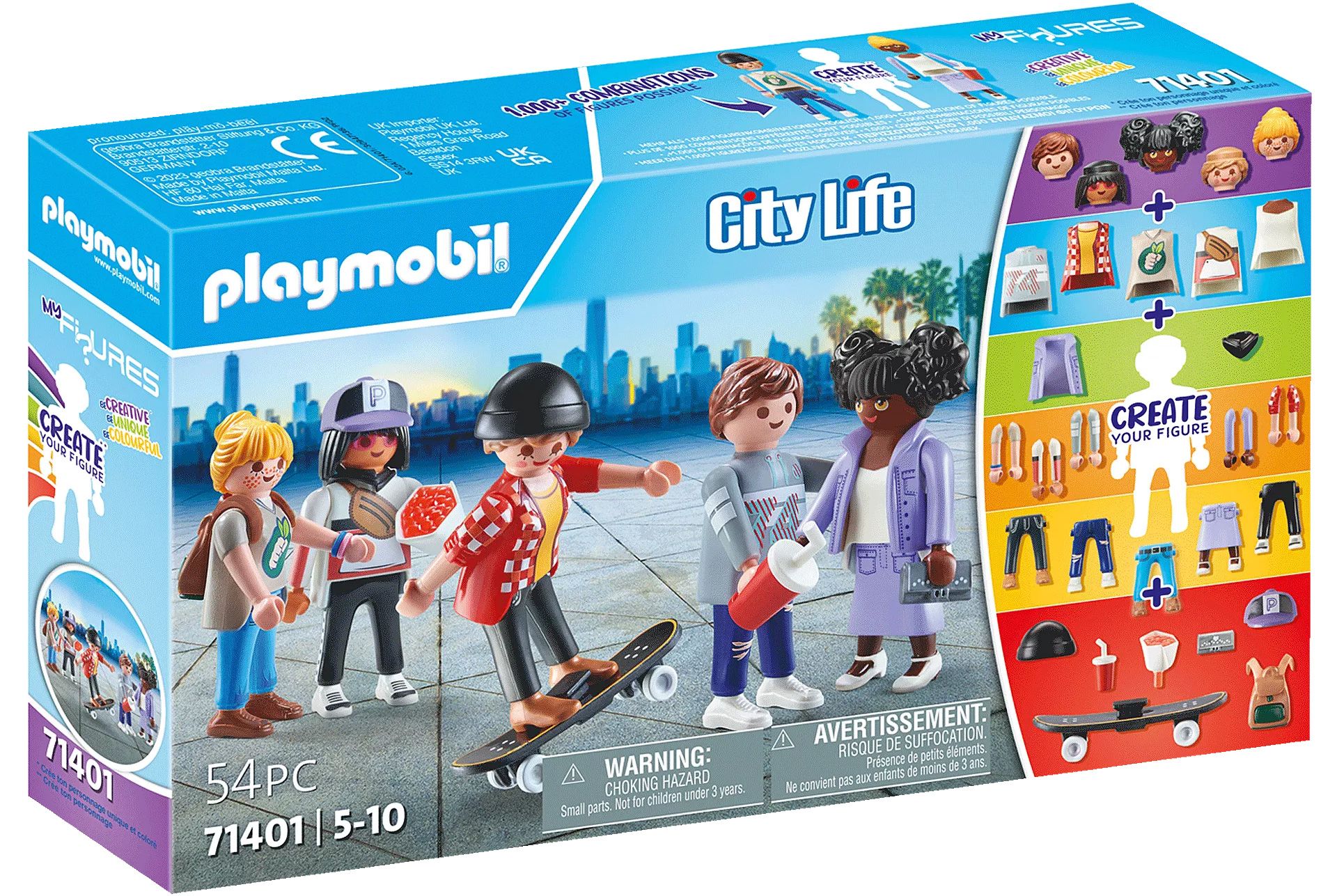 Playmobil Myfigures 71401 - My Figures: Personnages Contemporains