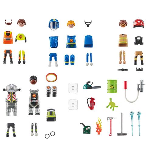 Playmobil Myfigures 71468 - My Figures : M�tiers � Risque - 2