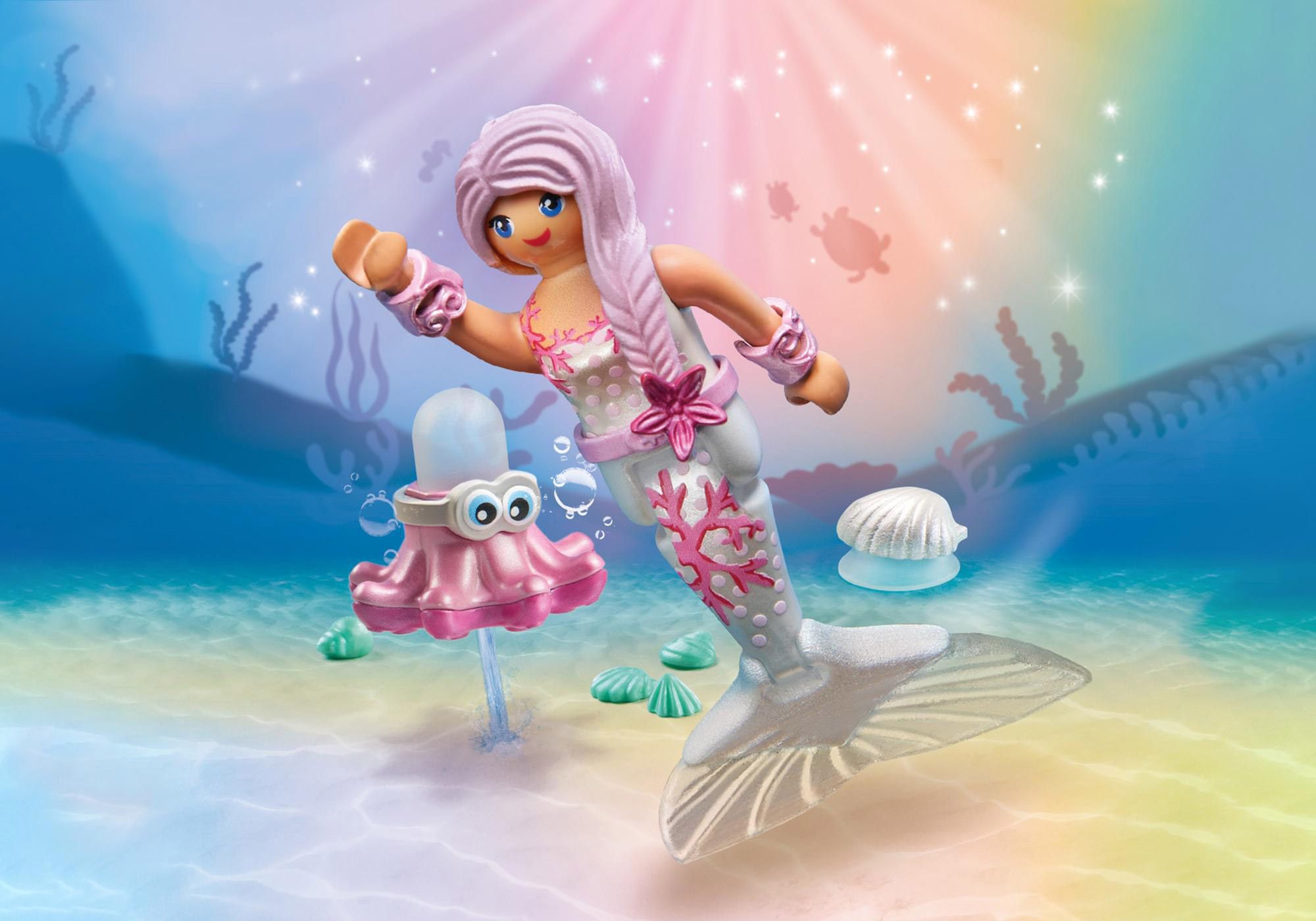 Playmobil Special Plus 71477 - Sirne Avec Pieuvre - 3