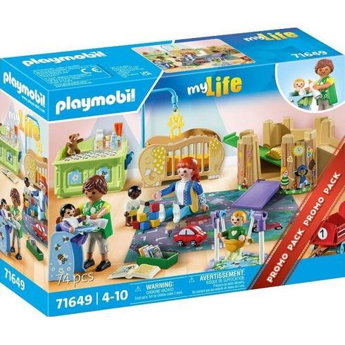 Playmobil My Life 71649 - Assistante Maternelle Et Bébés - Promo Pack