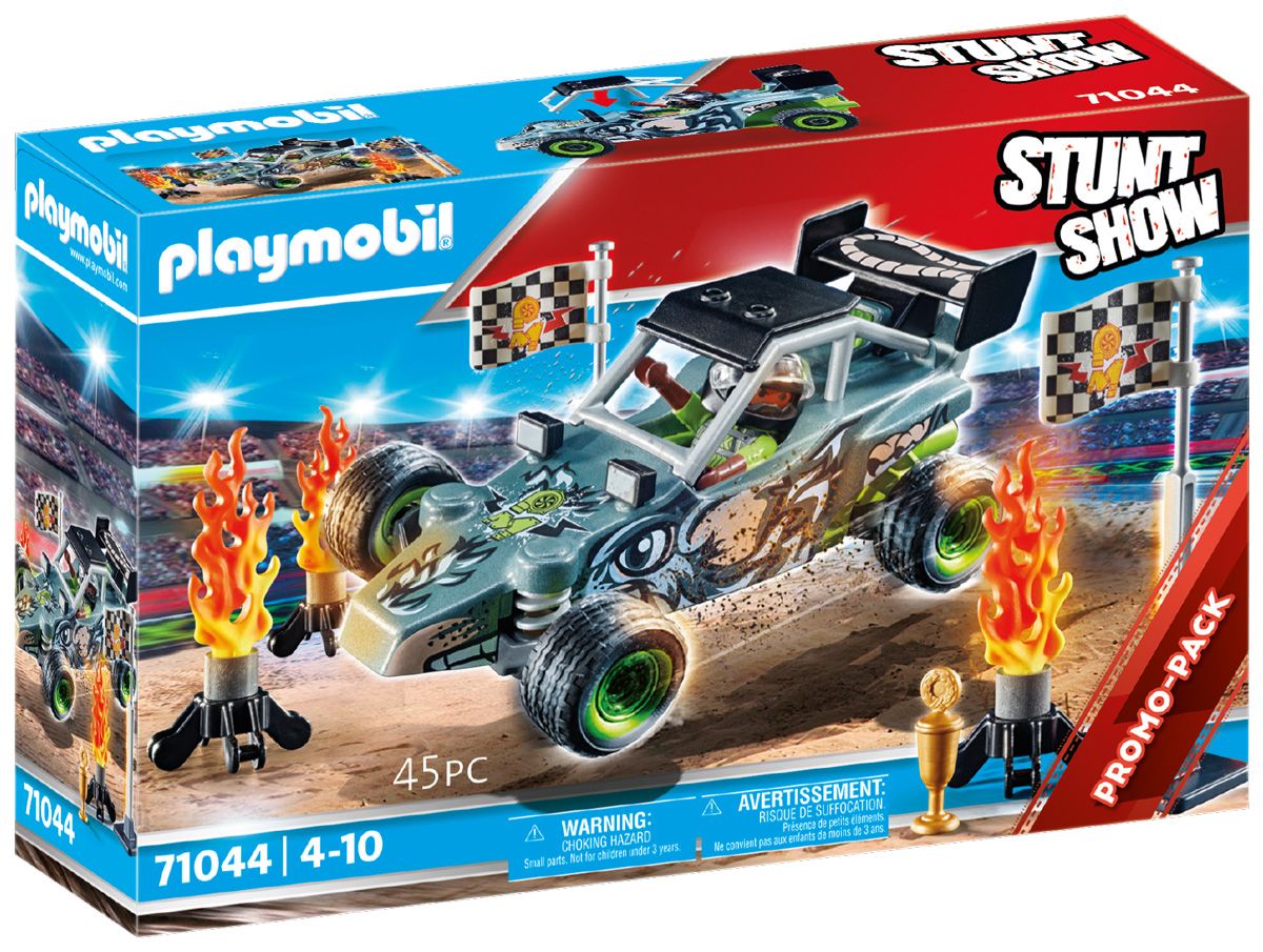 Playmobil Stuntshow 71044 - Cascadeur Et Buggy - Promo Pack