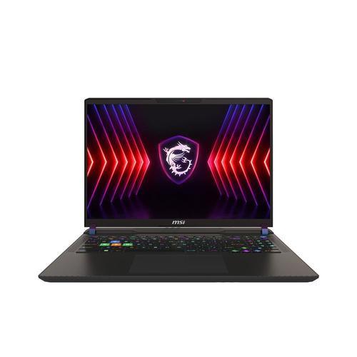 MSI Vector 16 HX A14VHG-653FR Intel® Core¿ i7 i7-14650HX Ordinateur portable 40,6 cm (16") Quad HD+ 32 Go DDR5-SDRAM 1 To SSD NVIDIA GeForce RTX 4080 Wi-Fi 7 (802.11be) Windows 11 Home Gris