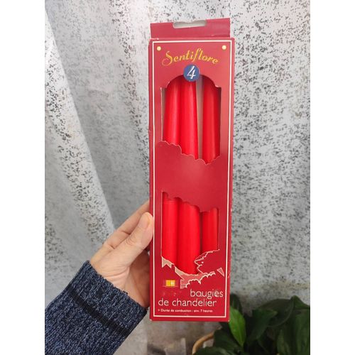 Bougies rouge