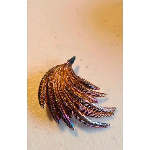 Broche Fantaisie Vintage Metal