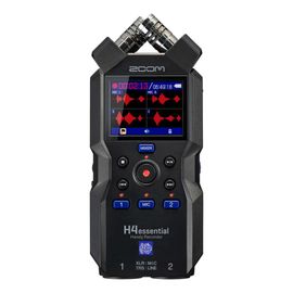 Zoom H4 Essential - Enregistreur audio compact 4 pistes 32 bits, micros X/Y, entrées XLR/TRS