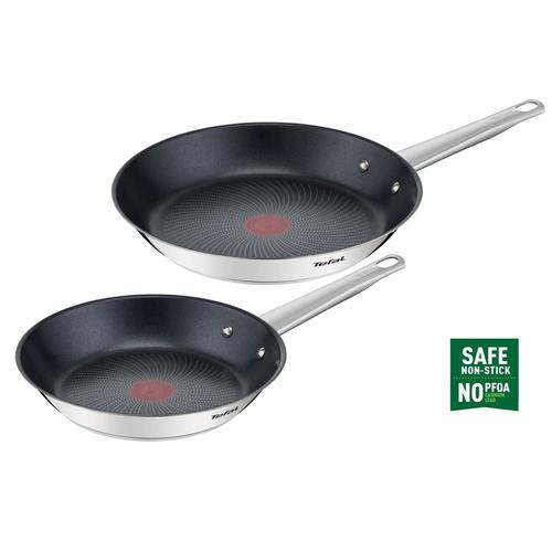 Batterie De Cuisine Tefal Cook Eat 2 Poeles 24/28 Cm