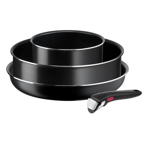 Batterie De Cuisine Tefal Ingenio Easy Cook N Clean Black 4 Pièces