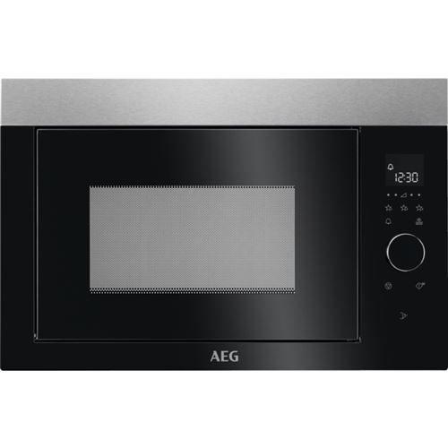 AEG MBE2657SEM - Four micro-ondes monofonction - encastrable - 26 litres - 900 Watt - acier inoxydable