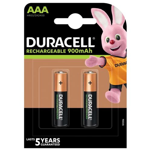 Duracell StayCharged - Batterie 2 x AAA - NiMH - (rechargeables) - 800 mAh