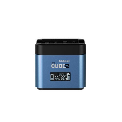 HAHNEL ProCube2 Chargeur compatible avec Panasonic DMW-BLC12. BLF19. BLJ31. BLK-22
