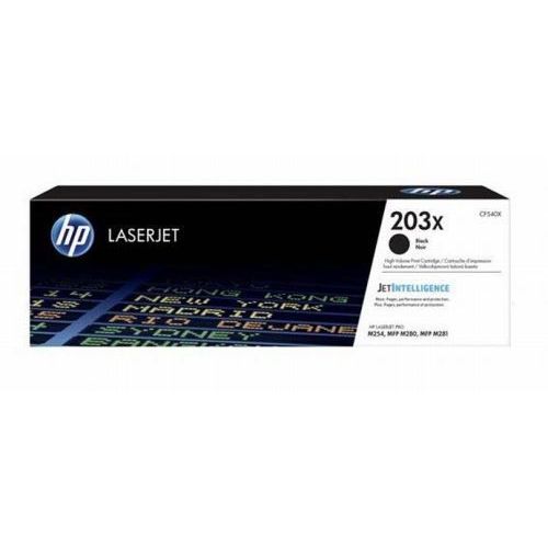 HP 203X - À rendement élevé - noir - original - LaserJet - cartouche de toner (CF540X) - pour Color LaserJet Pro M254dw, M254nw, MFP M280nw, MFP M281fdn, MFP M281fdw