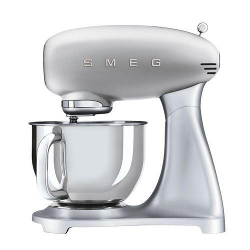 Smeg 50's Style SMF02SVEU - Robot pâtissier - 800 Watt - argent