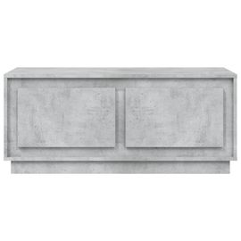 Vidaxl Table Basse Gris Béton 102x50x44 Cm Bois D'ingénierie