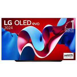 TV OLED Evo LG OLED83C4 210 cm 4K UHD Smart TV 2024 Noir et Brun