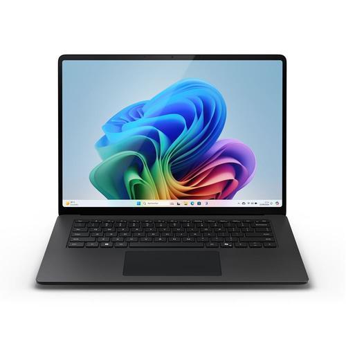 PC Portable Microsoft Surface Laptop 15" Ecran tactile Copilot+ Qualcomm Snapdragon X Elite 16 Go RAM 512 Go SSD Noir 2024