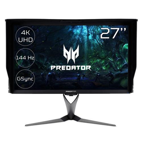 Acer Predator X27U bmiipruzx - Moniteur OLED - jeux - 27" (26.5" visualisable) - 2560 x 1440 WQHD @ 240 Hz - 1000 cd/m² - 1500000:1 - HDR10 - 0.01 ms - 2xHDMI, DisplayPort, USB-C - haut-parleurs...