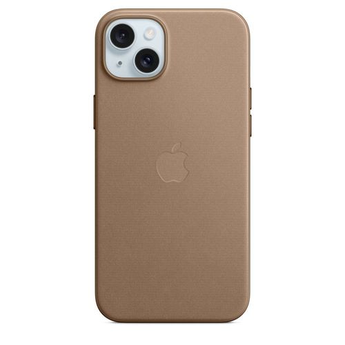 Apple - Coque De Protection Pour Téléphone Portable - Compatibilité Avec Magsafe - Microvolume, Tissu Fin - Taupe - Pour Iphone 15 Plus