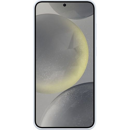 Coque Et Étui Téléphone Mobile Samsung Coque Silicone Avec Lanière Pour Galaxy S24+ Bleu Polaire