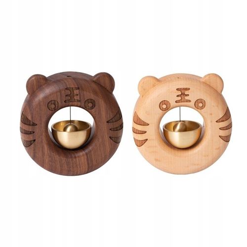 La sonnette de porte créative en bois japonais vous rappellera