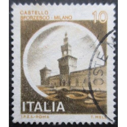 Italie N°1434 Chateau Oblitéré