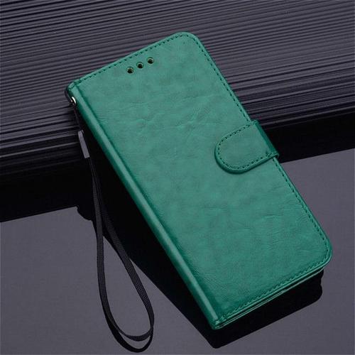 Coque Portefeuille À Rabat En Cuir Étui Pour Huawei Honor 10i 10i