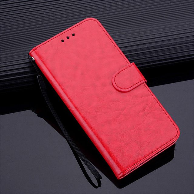 Coque Portefeuille À Rabat En Cuir Étui Pour Huawei Honor 10i 10i