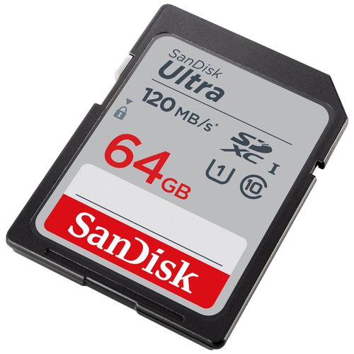 SanDisk Ultra - Carte mémoire flash - 64 Go - Class 10 - SDHC UHS-I