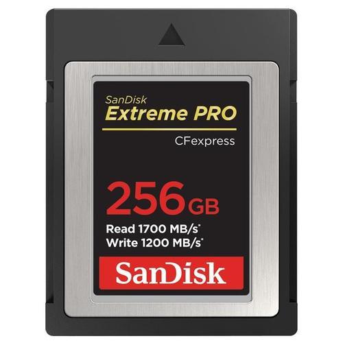 SanDisk Extreme Pro - Carte mémoire flash - 256 Go - CFexpress