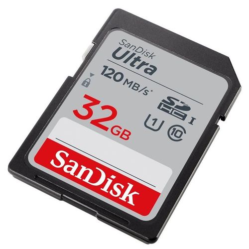 SanDisk Ultra - Carte mémoire flash - 32 Go - UHS-I U1 / Class10 - SDHC UHS-I