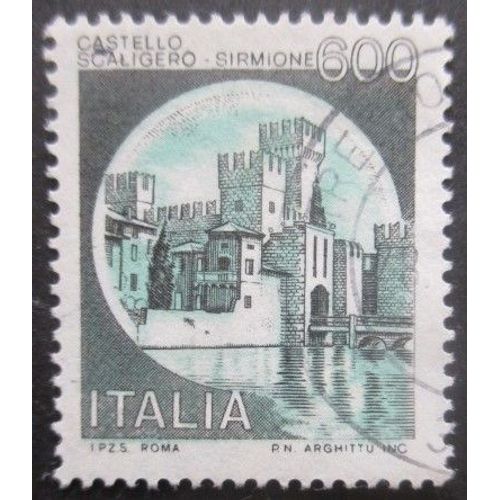 Italie N°1452 Chateau Oblitéré