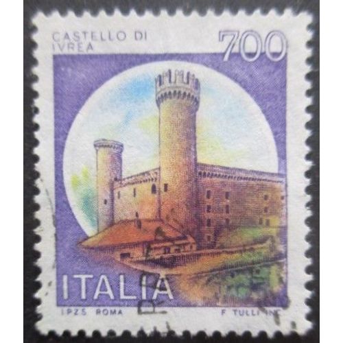 Italie N°1453 Chateau Oblitéré