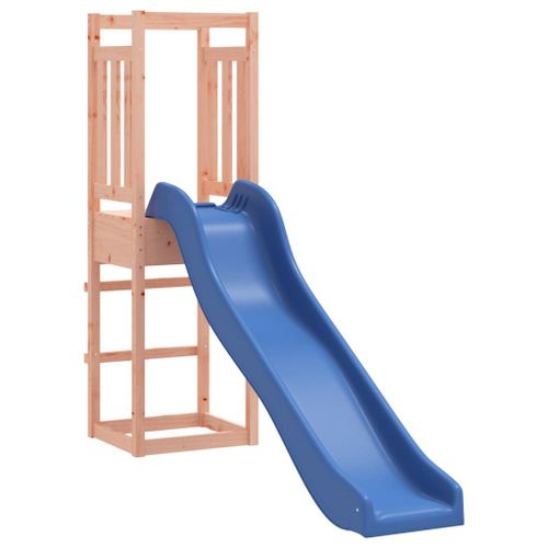 Vidaxl Maisonnette De Jeu Avec Toboggan Bois Massif Douglas
