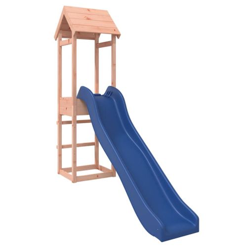 Vidaxl Maisonnette De Jeu Avec Toboggan Bois Massif Douglas