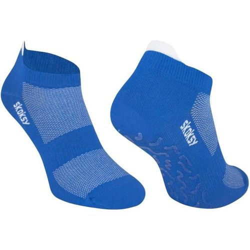 Zooksy Chaussettes Antid¿Rapantes Parfaites Pour Yoga Et Pilates 36-40 Bleu