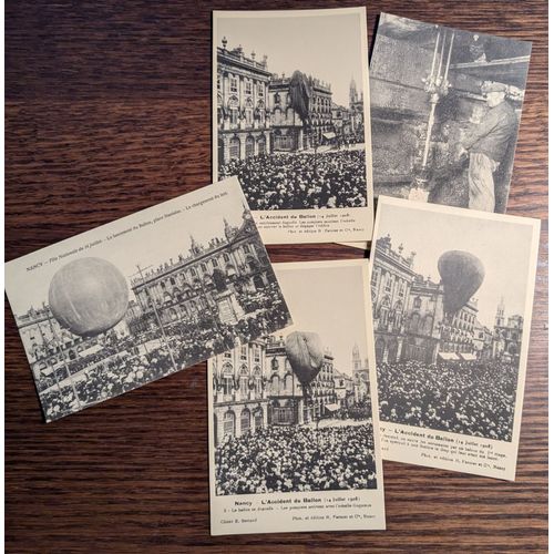 Lot De 5 Cartes Postales Diverses - Réédition De Cartes Postales Anciennes