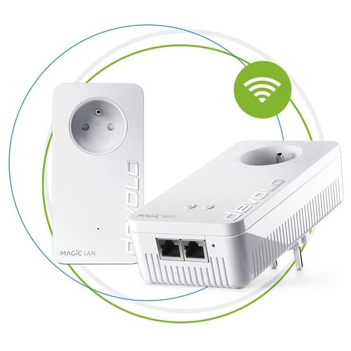 devolo Magic 1 WiFi - Starter Kit - pont - - HomeGrid - Wi-Fi 5 - Bi-bande - Branchement mural