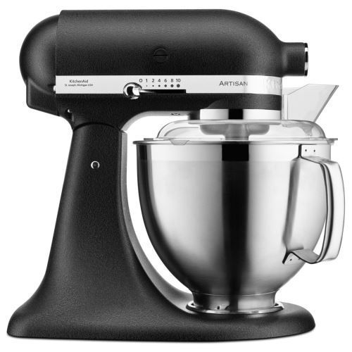 Robot pâtissier KitchenAid Artisan Premium 5KSM185PS Fonte noire