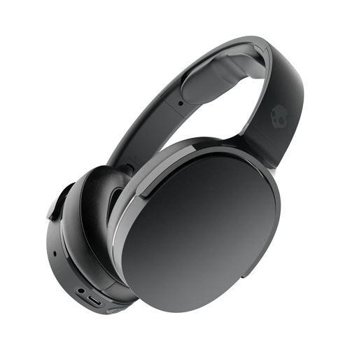 Skullcandy HESH Evo - Écouteurs avec micro - circum-aural - Bluetooth - sans fil, filaire - isolation acoustique - noir brut