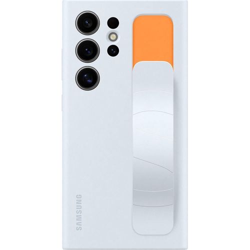 Samsung Coque Arrière Originale Standing Grip Galaxy S24 Ultra Light Blue