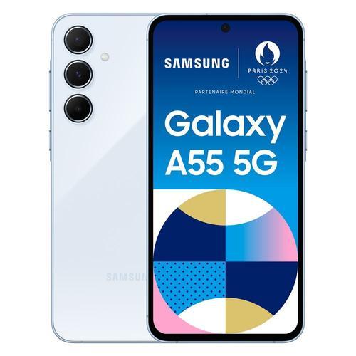 Samsung Galaxy A55 5G 256 Go Bleu clair