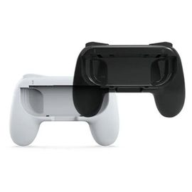 Black White Pair - Joycon-Capuchons Pour Nintendo Switch, Ns Gamepad, Portable, Non-Ald, Accessoires Nintendo Switch, Volant De Course, Poignées