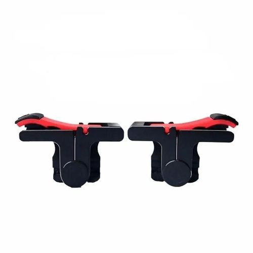 Black - Manette De Jeu D9 Avec Bouton De Tir Pour Pubg, 1 Paire, Contrôleur, Contrôleur, Lumière, Poignée, Prédire, Pour Tous Les Ios, Android