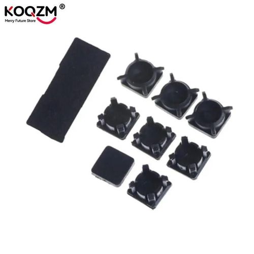 Pieds En Caoutchouc Et Couvercle À Vis En Plastique, Jeu De Remplacement Pour Manette Sony Playstation 3, Ps3 Slim 2000 3000, 9 Pièces/Ensemble