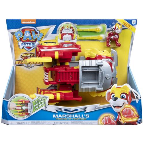 La Pat' Patrouille Vehicule Transformable Mighty Pups Paw Patrol (Assort)