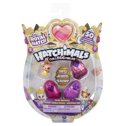 Hatchimals Colleggtibles Coffret Multipack 4 Hatchimals + 4 Accessoires S6 (Assort)